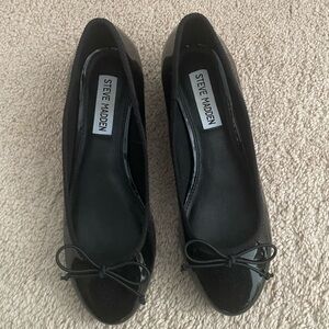 Steve Madden Black Patent Heels